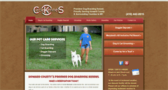Desktop Screenshot of circlekennels.com